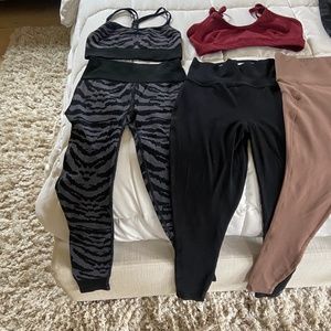 Black sexy back leggings Bombshell